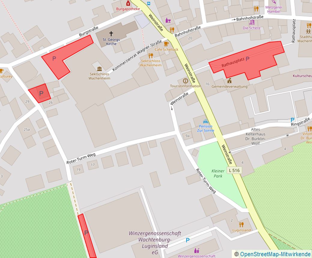 Openstreet-Map (c) Openstreetmap-Mitwirkende