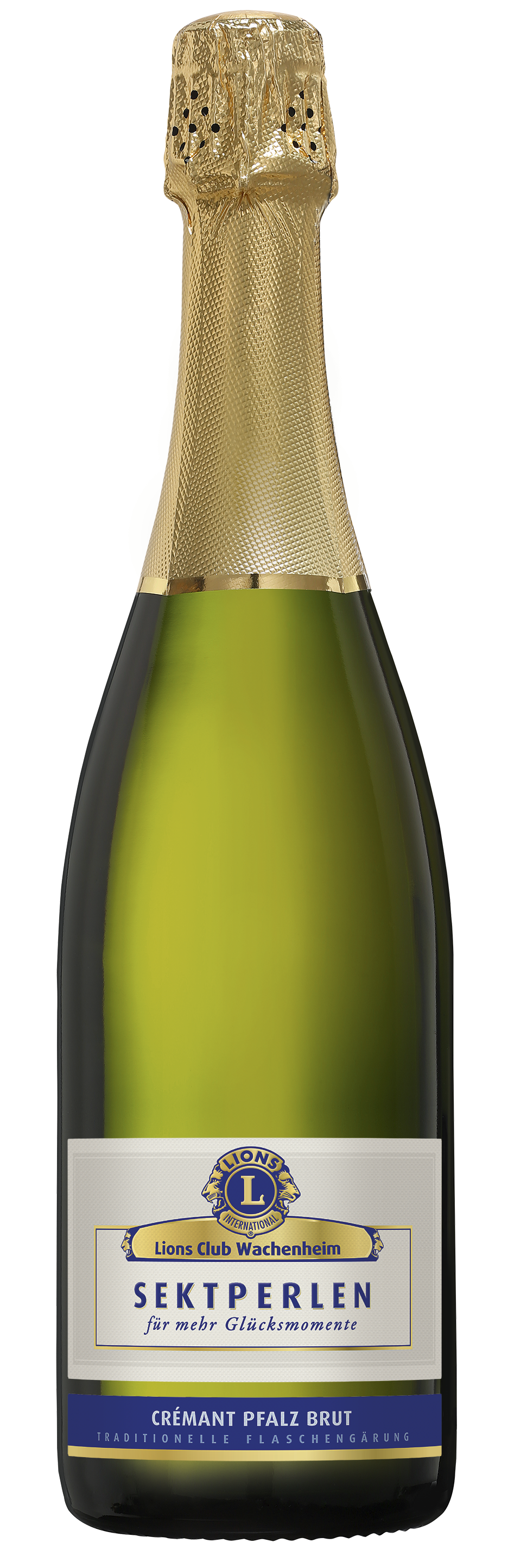 Bild: Abbildung zeigt das Produkt EDITION Crémant Pfalz 2020 - Lionsclub Wachenheim