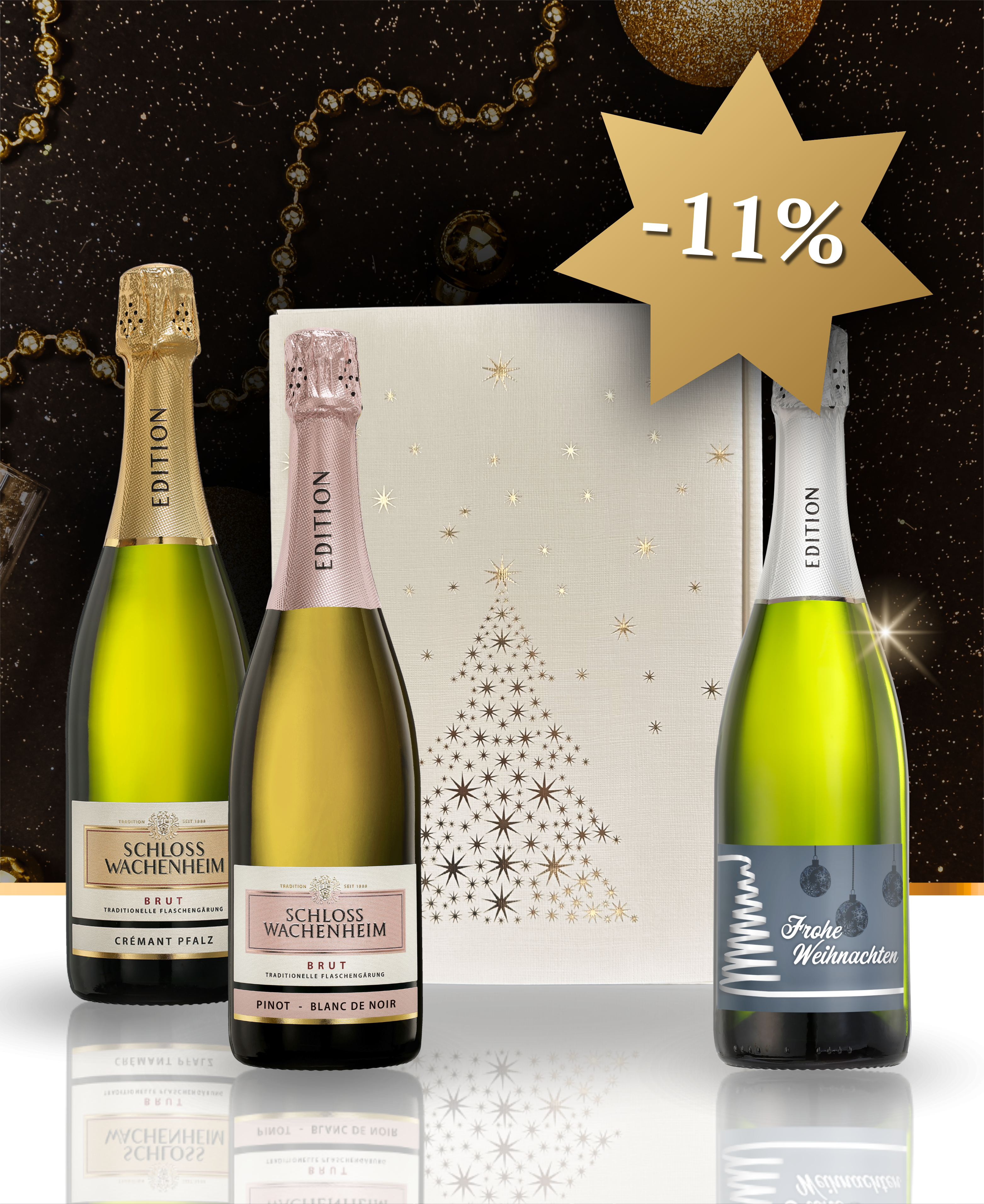 Foto: Abbildung zeigt das Produkt Genusspaket "Frohe Weihnachten"