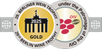 Logo: Ausgezeichnet mit GOLD bei der Berliner Wein Trophy 2025!